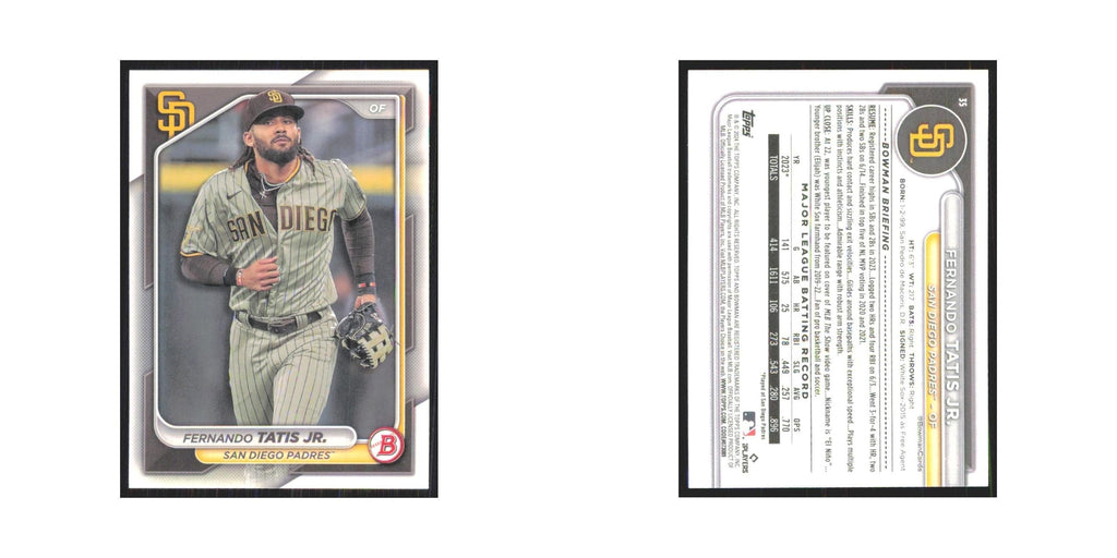 2024 Bowman Fernando Tatis Jr. Padres #35