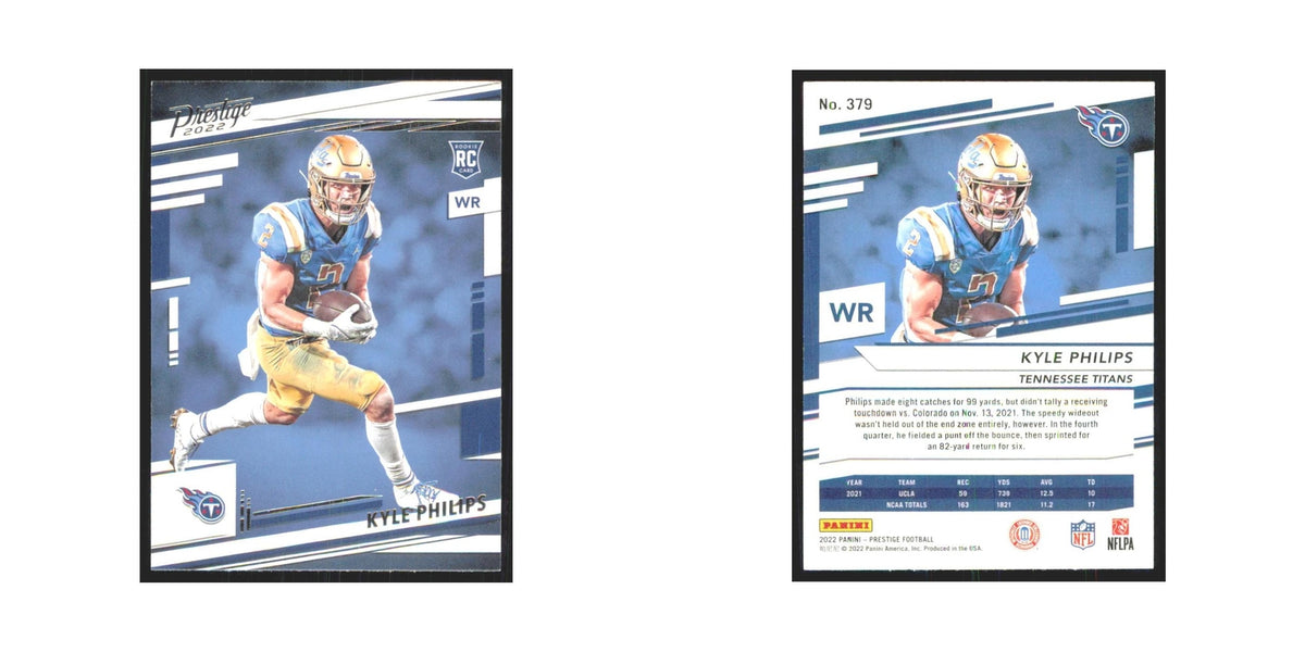 2022 Panini Prestige Kyle Philips RC Titans #379
