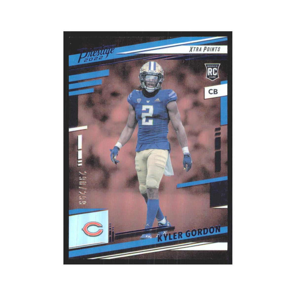 2022 Panini Prestige Kyler Gordon RC 290/299 Bears #335