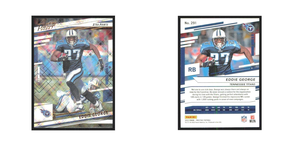 2022 Panini Prestige Eddie George Titans #291