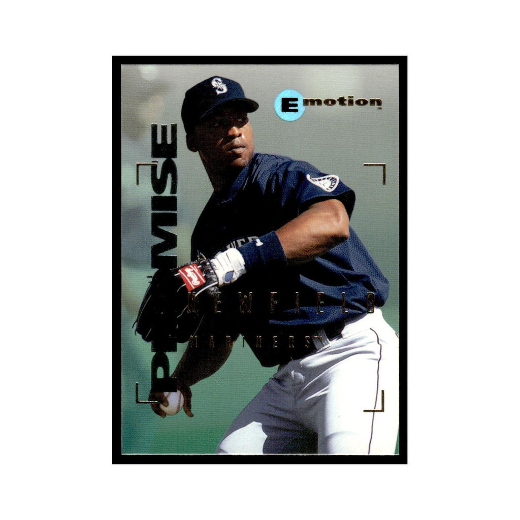 Marc Newfield 1995 SkyBox E-Motion #81 Seattle Mariners Baseball Card NM