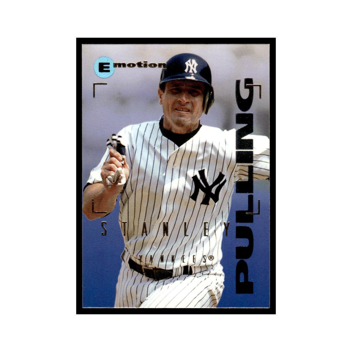 Mike Stanley 1995 SkyBox E-Motion #67 New York Yankees Baseball Card NM