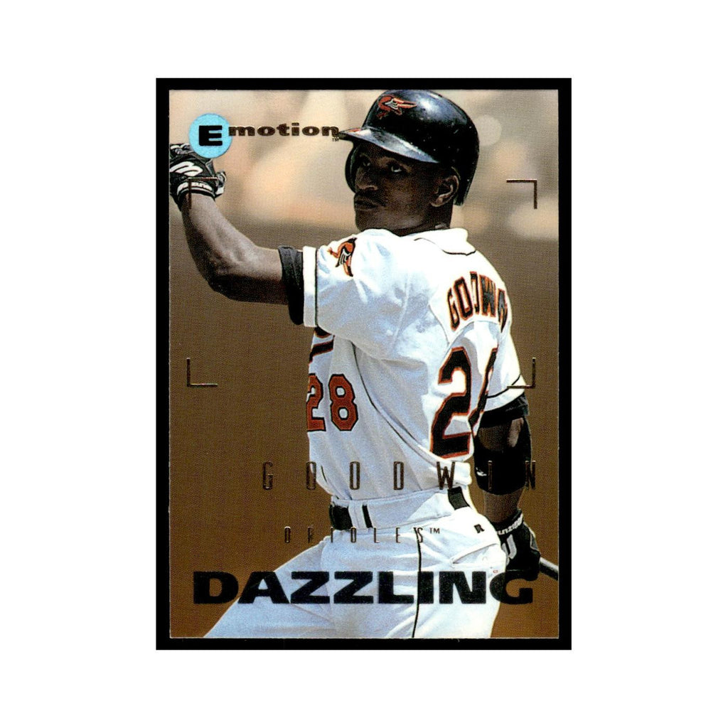 Curtis Goodwin 1995 SkyBox E-Motion #3 Baltimore Orioles Baseball Card NM