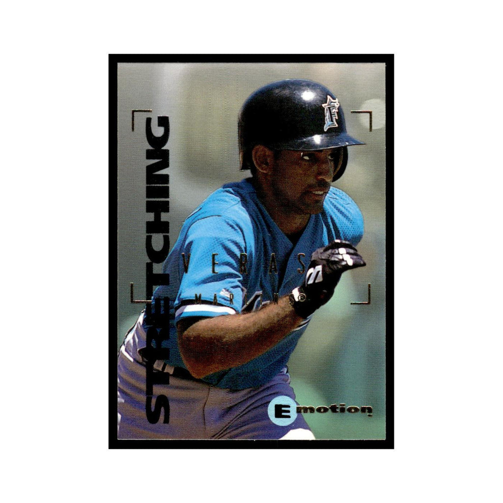 Quilvio Veras 1995 SkyBox E-Motion #133 Florida Marlins Baseball Card NM