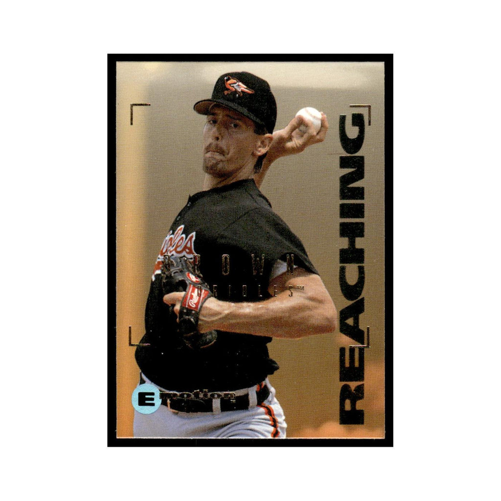 Kevin Brown 1995 SkyBox E-Motion #2 Baltimore Orioles Baseball Card NM