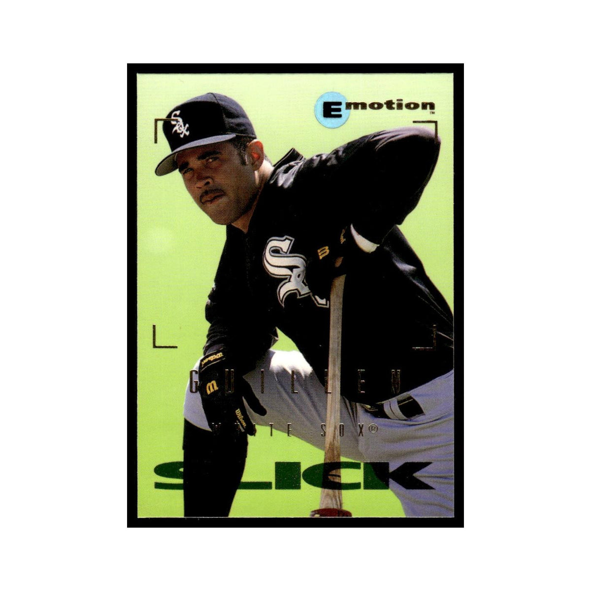 Ozzie Guillen 1995 SkyBox E-Motion #27 Chicago White Sox Baseball Card NM