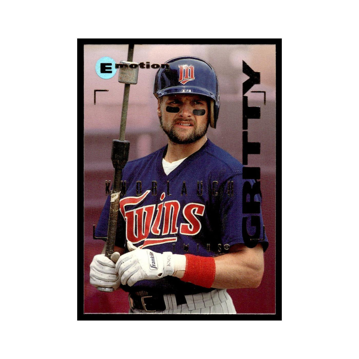 Chuck Knoblauch 1995 SkyBox E-Motion #57 Minnesota Twins Baseball Card NM