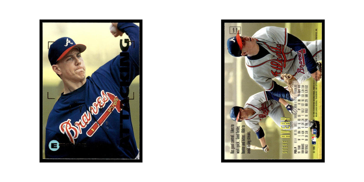 Steve Avery 1995 SkyBox E-Motion #99 Atlanta Braves Baseball Card NM