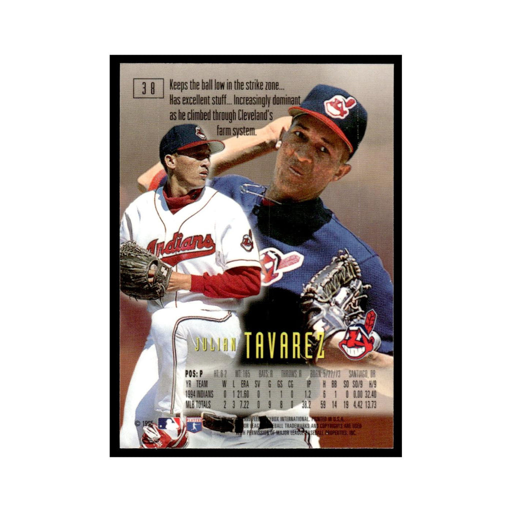 Julian Tavarez 1995 SkyBox E-Motion #38 Cleveland Indians Baseball Card NM