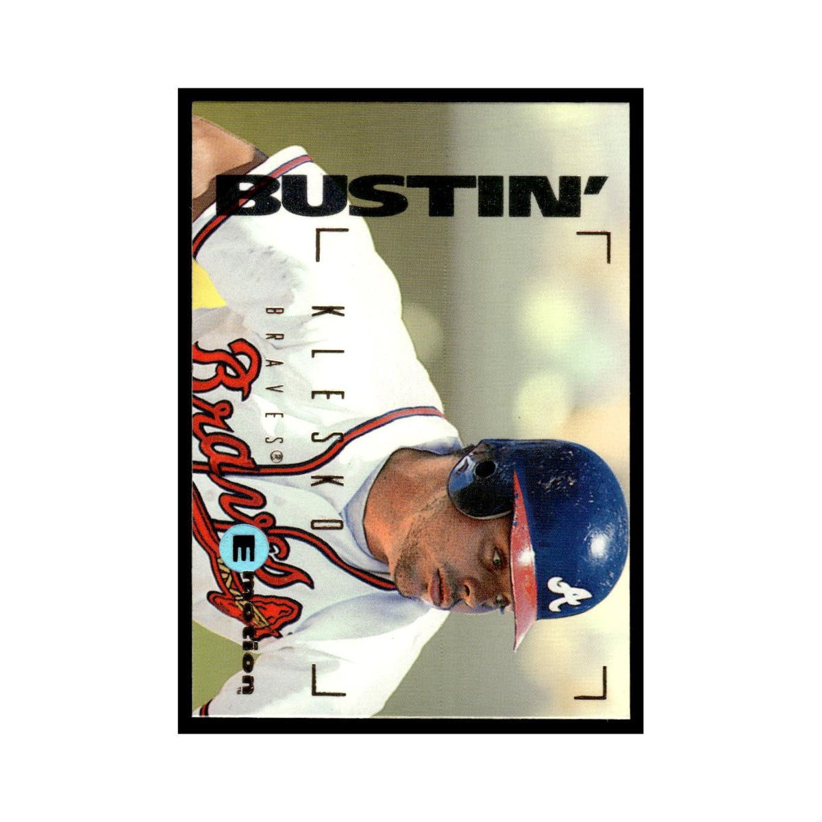 Ryan Klesko 1995 SkyBox E-Motion #104 Atlanta Braves Baseball Card NM