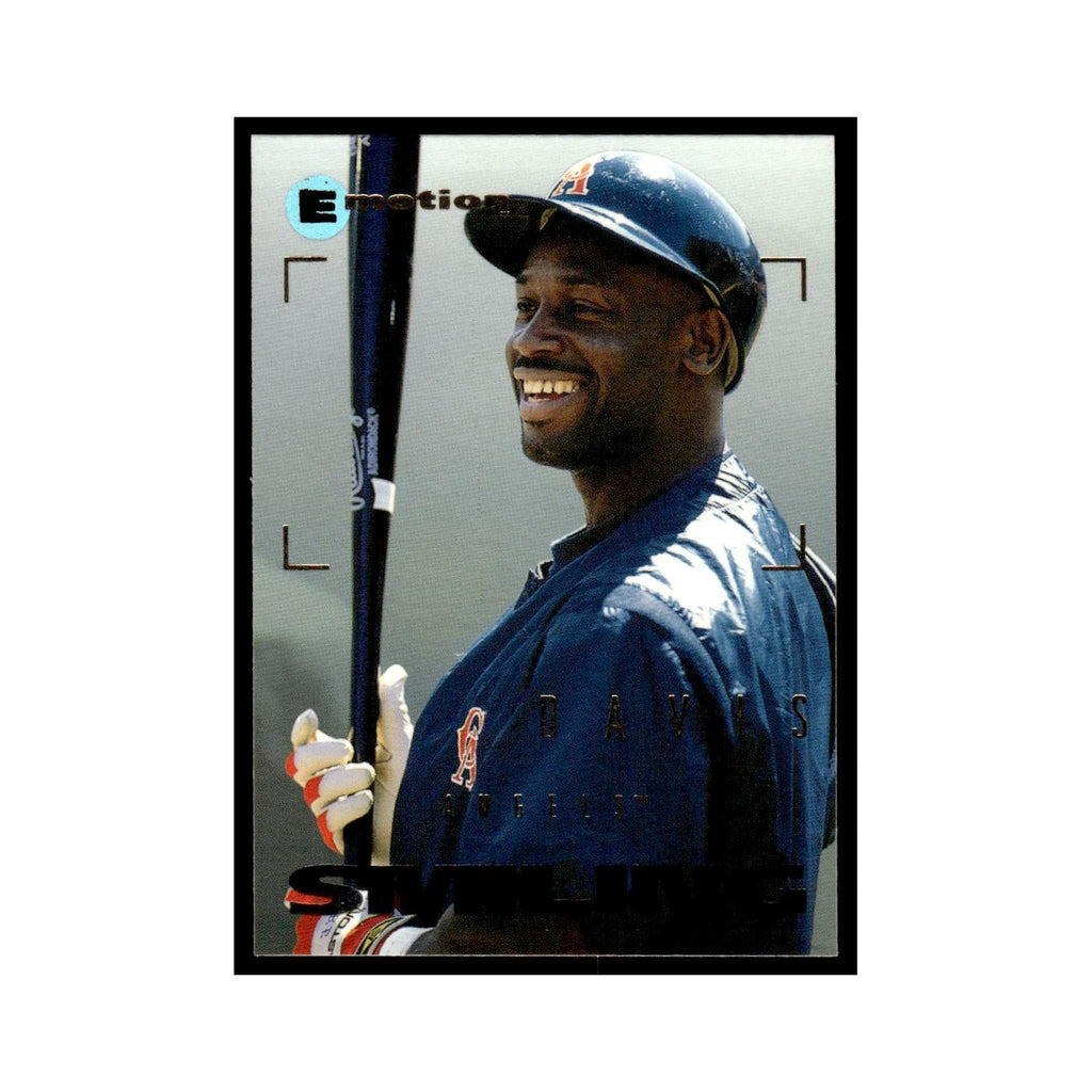Chili Davis 1995 SkyBox E-Motion #18 California Angels Baseball Card NM