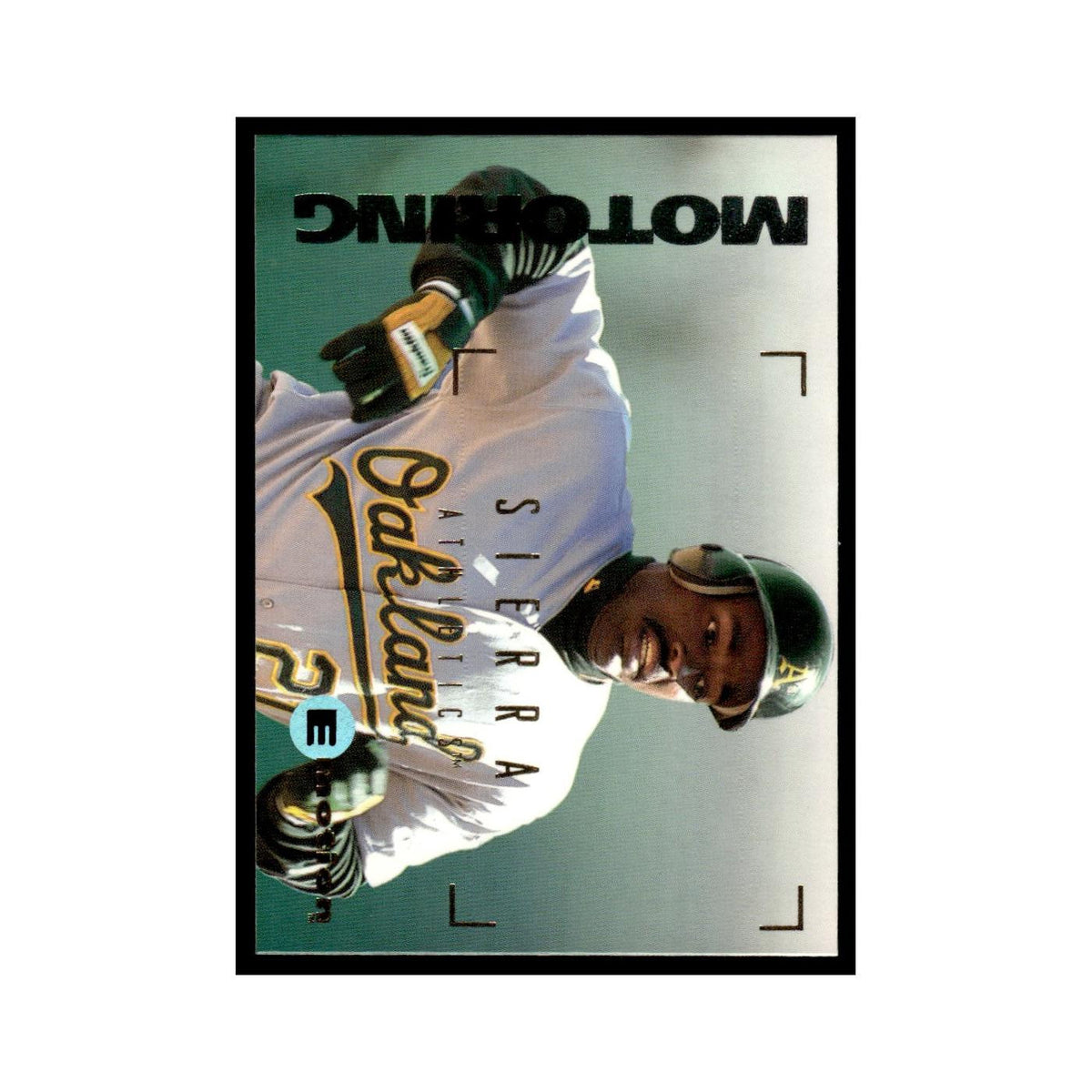 Ruben Sierra 1995 SkyBox E-Motion #74 Oakland Athletics Baseball Card NM