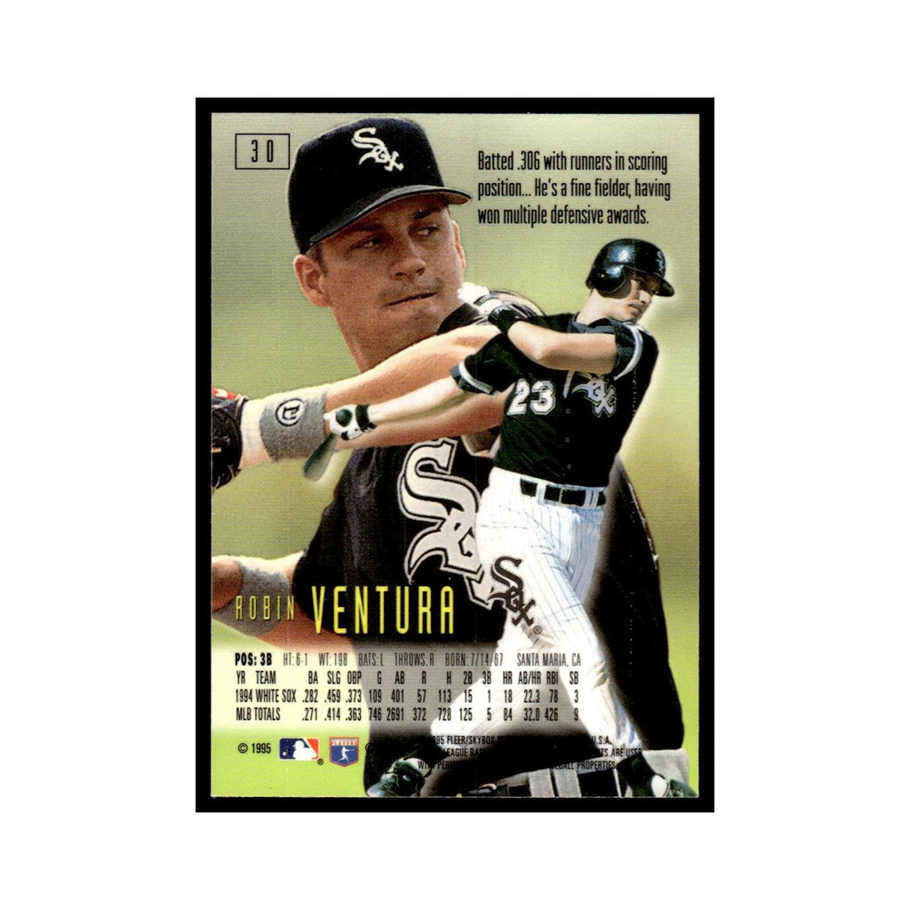 Robin Ventura 1995 SkyBox E-Motion #30 Chicago White Sox Baseball Card NM