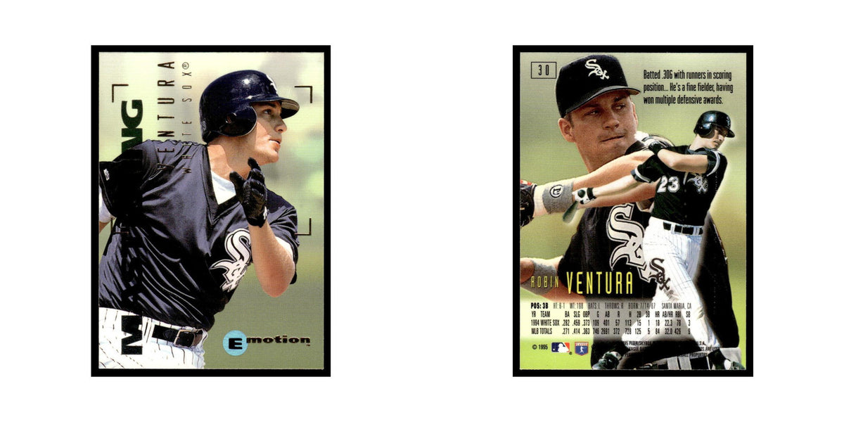 Robin Ventura 1995 SkyBox E-Motion #30 Chicago White Sox Baseball Card NM