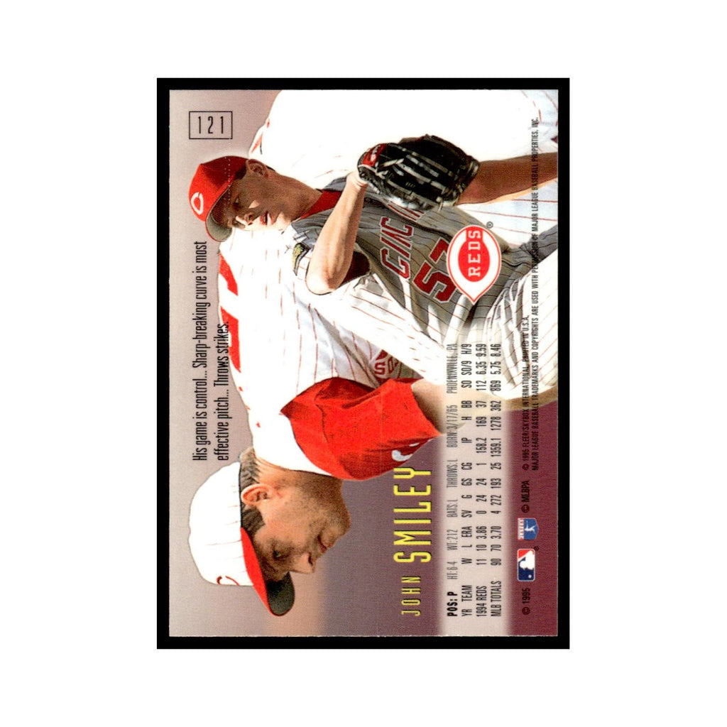 John Smiley 1995 SkyBox E-Motion #121 Cincinnati Reds Baseball Card NM