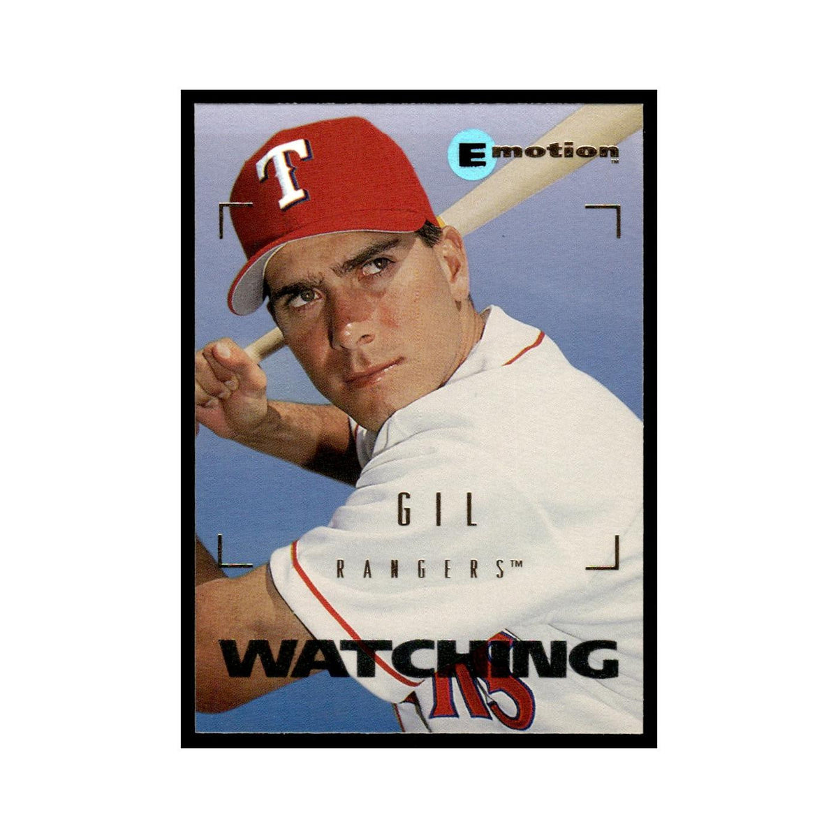 Benji Gil 1995 SkyBox E-Motion #84 Texas Rangers Baseball Card NM