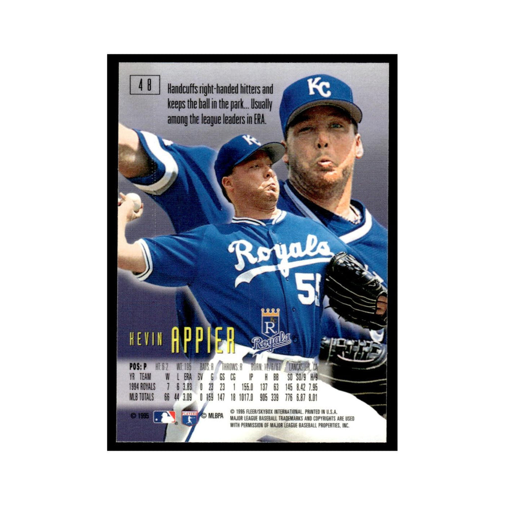 Kevin Appier 1995 SkyBox E-Motion #48 Kansas City Royals Baseball Card NM