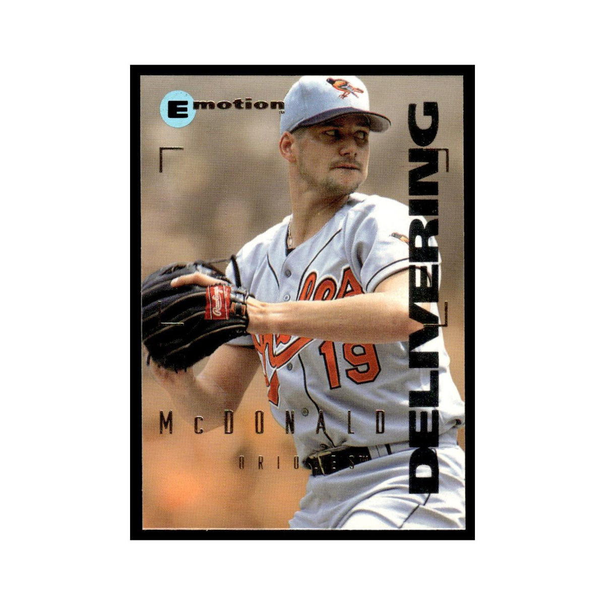 Ben McDonald 1995 SkyBox E-Motion #5 Baltimore Orioles Baseball Card NM