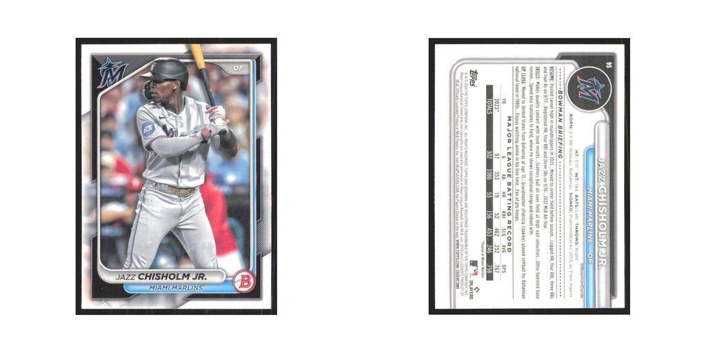 2024 Bowman Jazz Chisholm Jr. Marlins #95