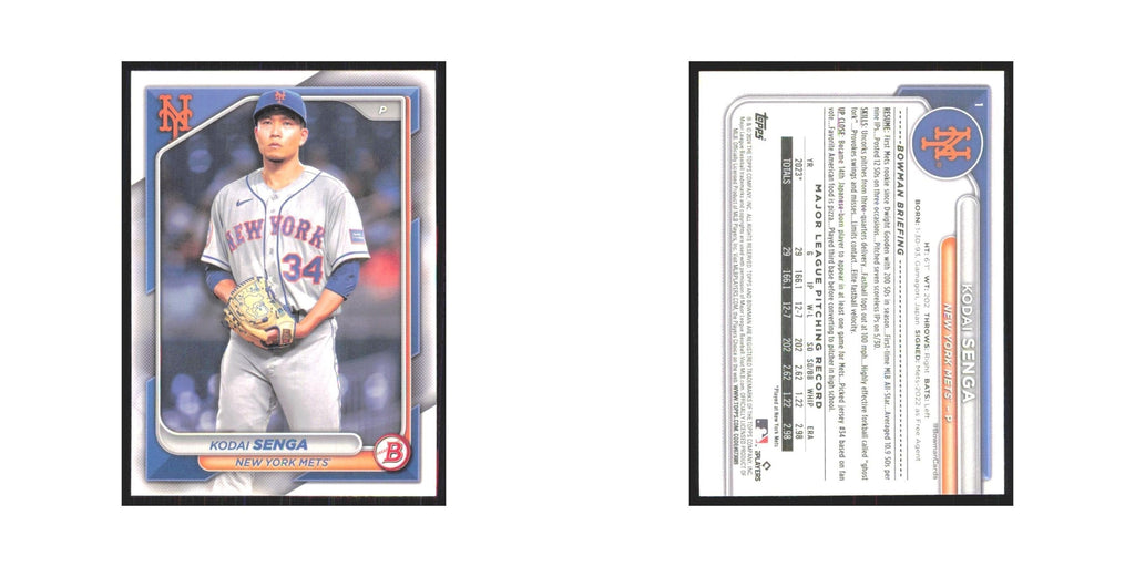 2024 Bowman Kodai Senga Mets #1