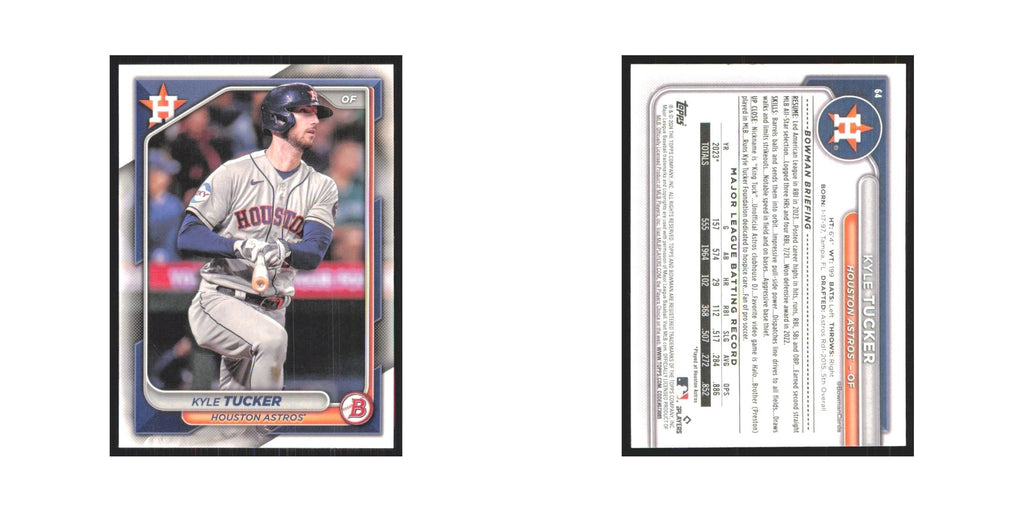 2024 Bowman Kyle Tucker Astros #64