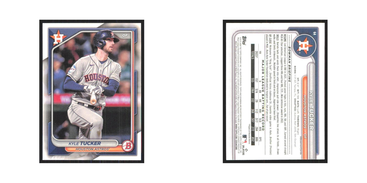 2024 Bowman Kyle Tucker Astros #64