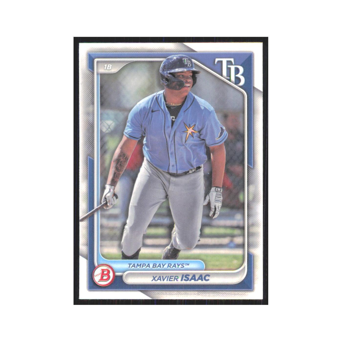 2024 Bowman Prospects Xavier Isaac Rays #BP-133