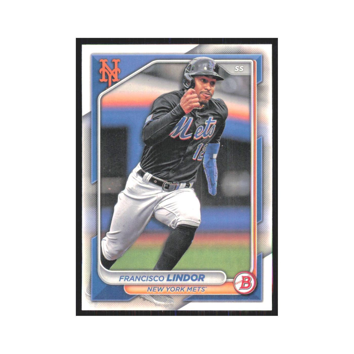 2024 Bowman Francisco Lindor Mets #38