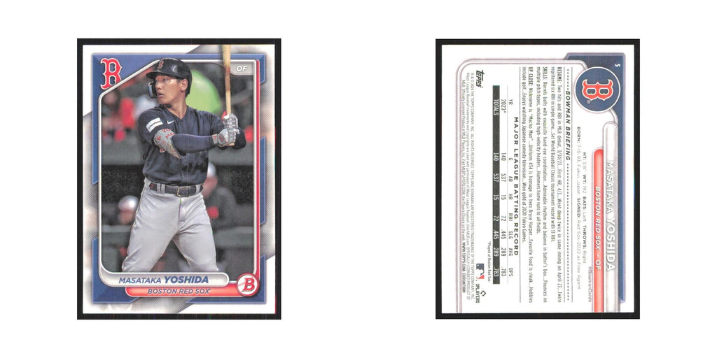 2024 Bowman Masataka Yoshida Red Sox #5