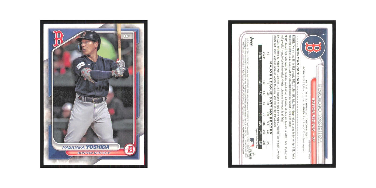 2024 Bowman Masataka Yoshida Red Sox #5