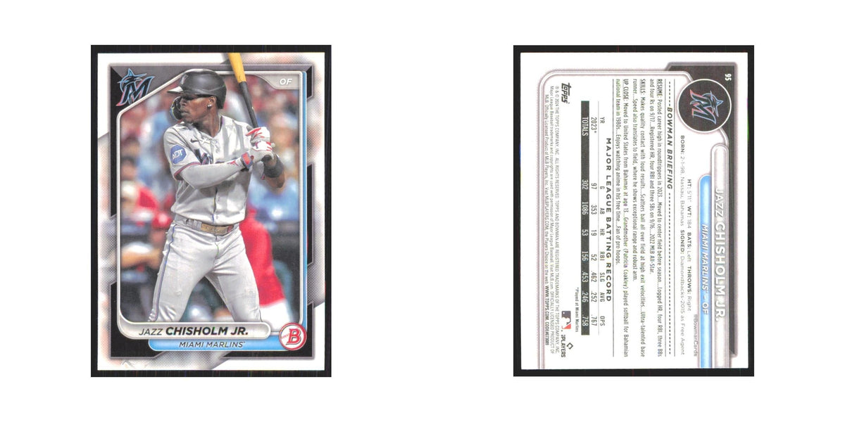 2024 Bowman Jazz Chisholm Jr. Marlins #95