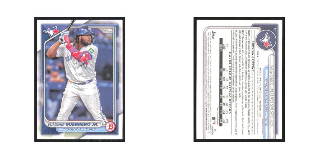 2024 Bowman Vladimir Guerrero Jr. Blue Jays #97