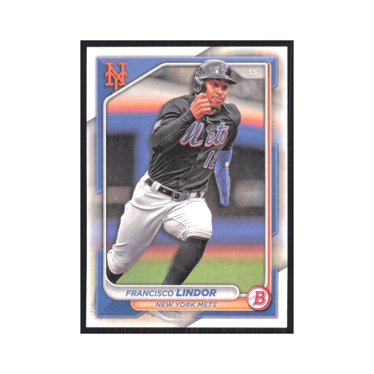 2024 Bowman Francisco Lindor Mets #38