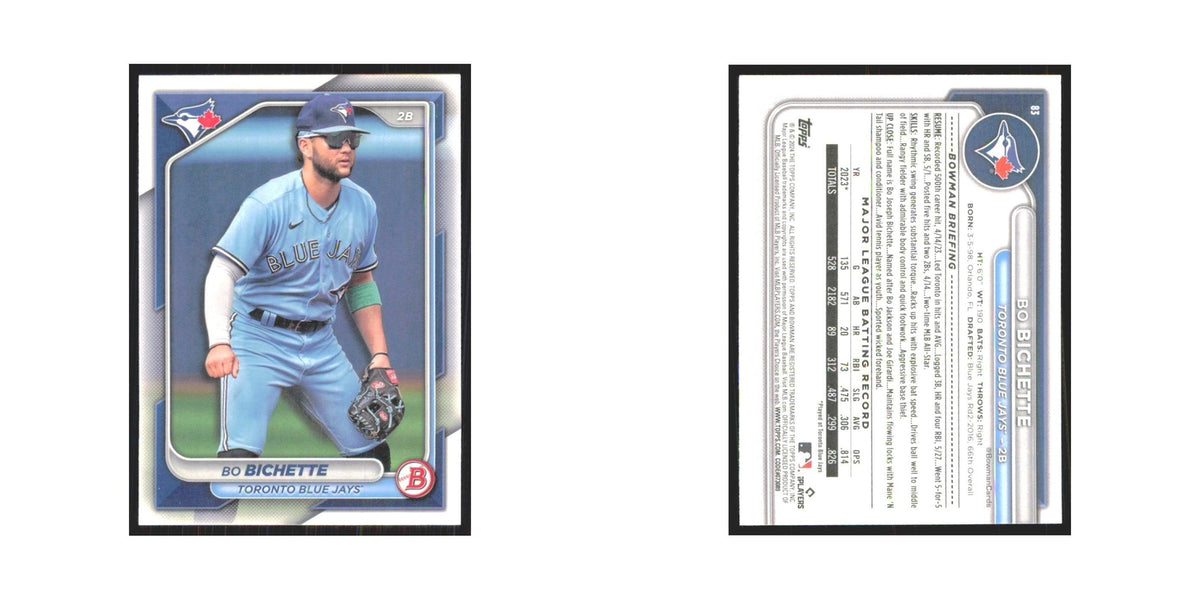 2024 Bowman Bo Bichette Blue Jays #83