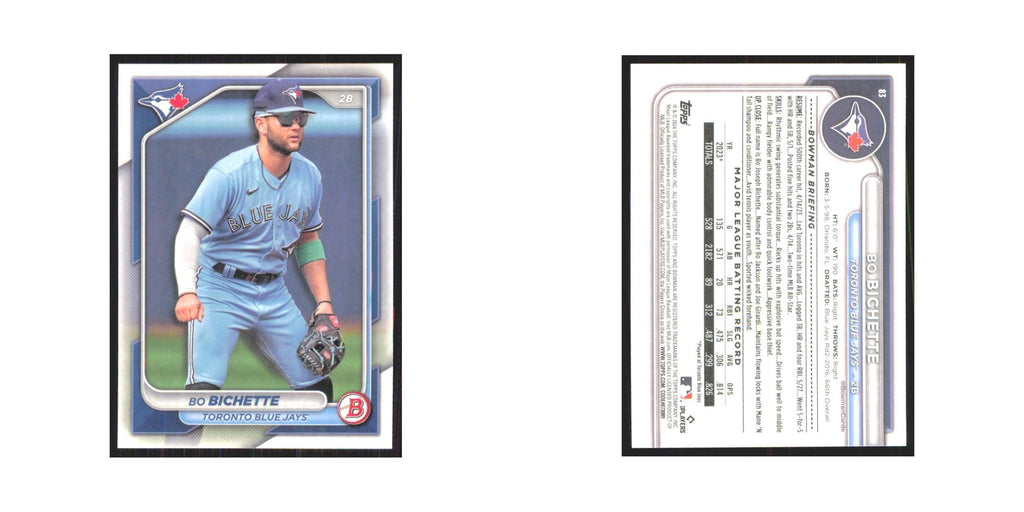 2024 Bowman Bo Bichette Blue Jays #83