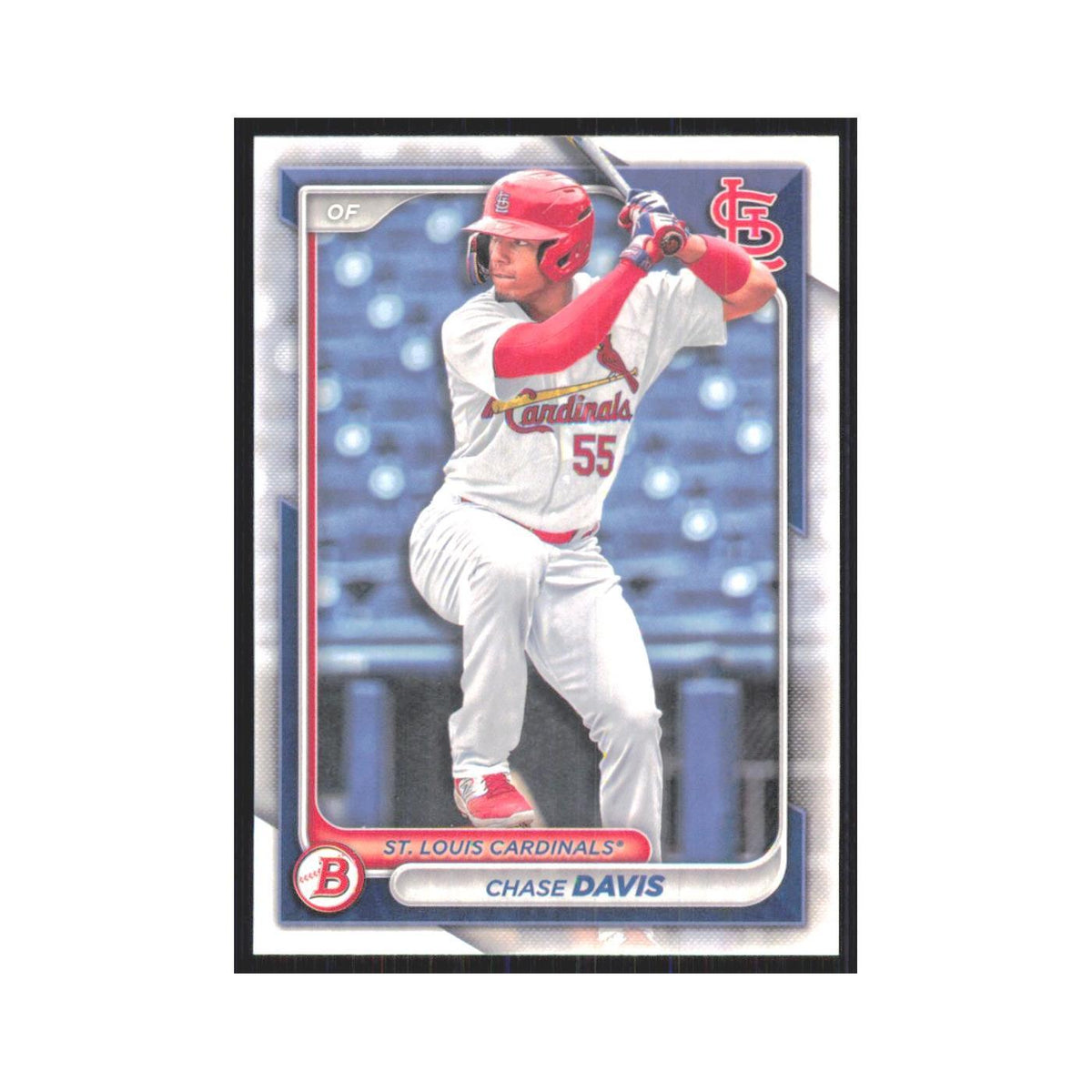 2024 Bowman Prospects Chase Davis Cardinals #BP-150