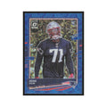 2020 Donruss Optic Blue Scope Josh Uche RC Patriots #137