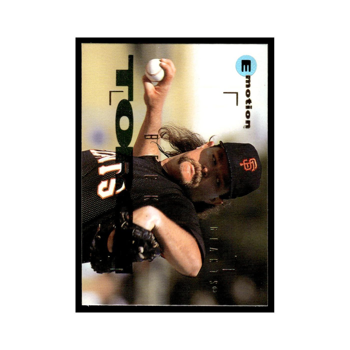 Rod Beck 1995 SkyBox E-Motion #191 San Francisco Giants Baseball Card NM