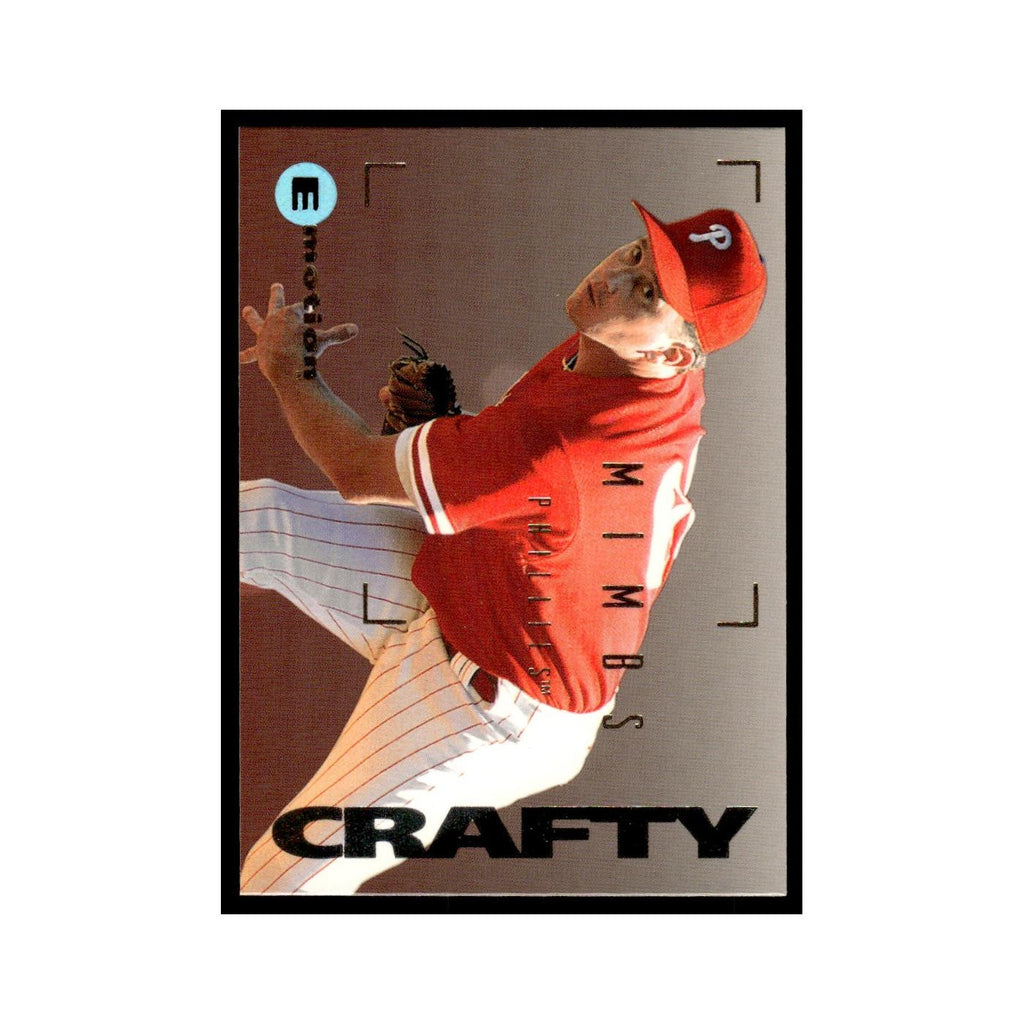 Michael Mimbs 1995 SkyBox E-Motion #169 Philadelphia Phillies Baseball Card NM