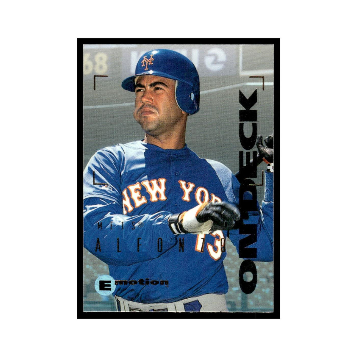 Eduardo Alfonzo 1995 SkyBox E-Motion #157 New York Mets Baseball Card NM
