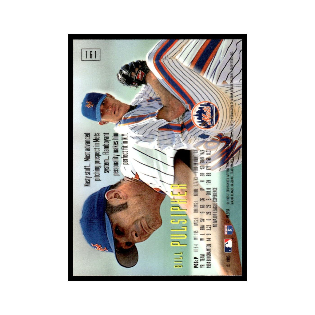 Bill Pulsipher 1995 SkyBox E-Motion #161 New York Mets Baseball Card NM