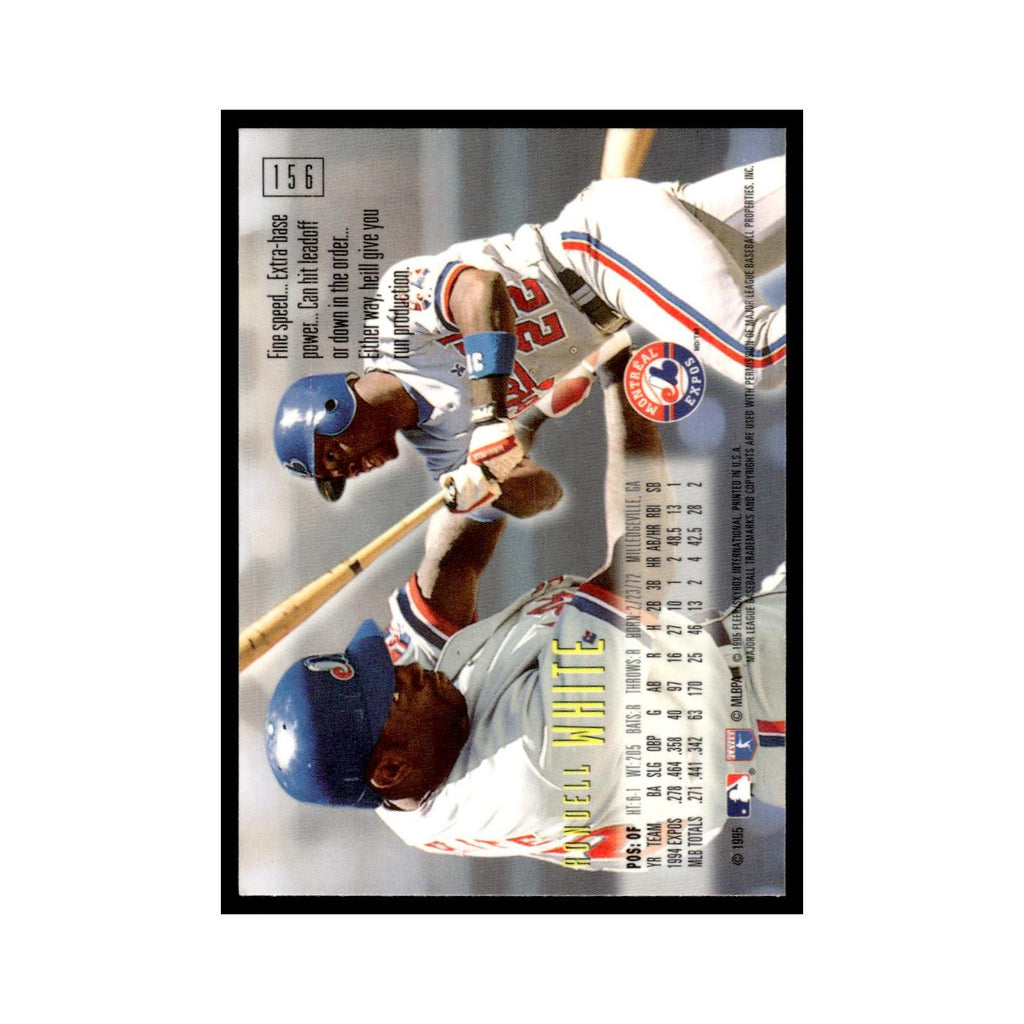 Rondell White 1995 SkyBox E-Motion #156 Montreal Expos Baseball Card NM
