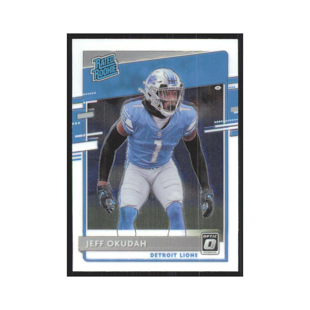 2020 Donruss Optic Jeff Okudah RC Lions #193