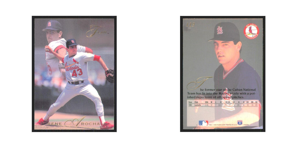 1993 Flair Rene Arocha Cardinals #119