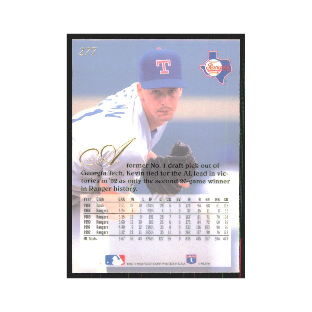 1993 Flair Kevin Brown Rangers #277
