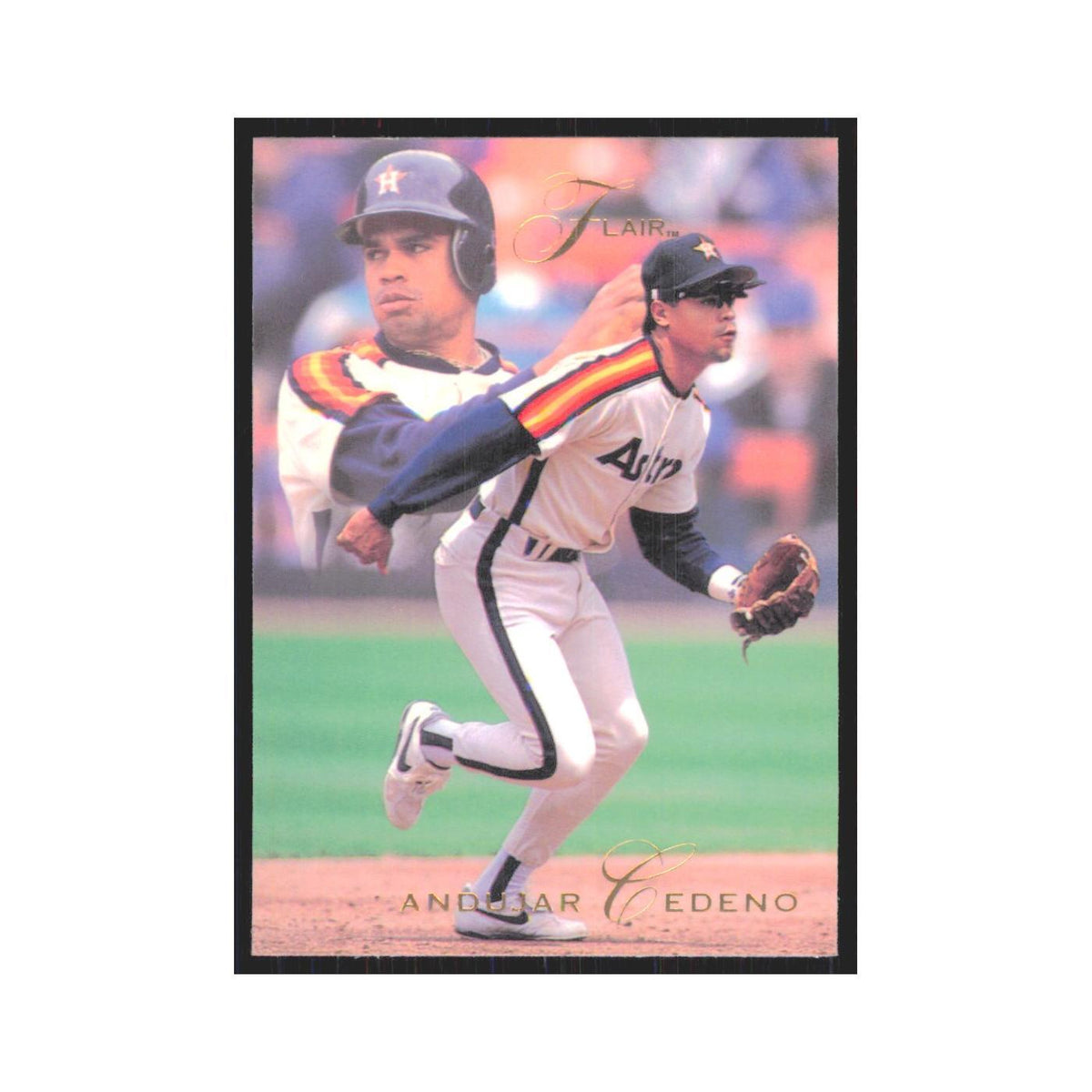 1993 Flair Andujar Cedeno Astros #60