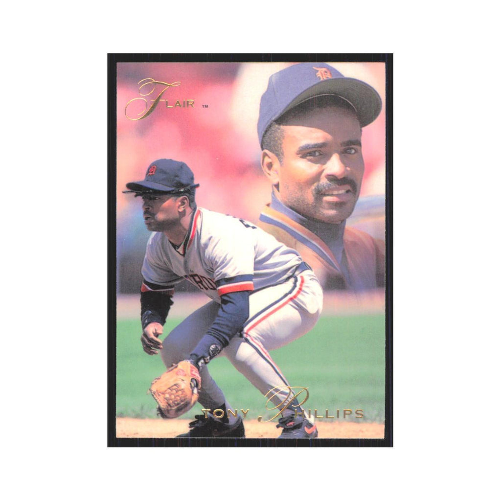 1993 Flair Tony Phillips Tigers #207
