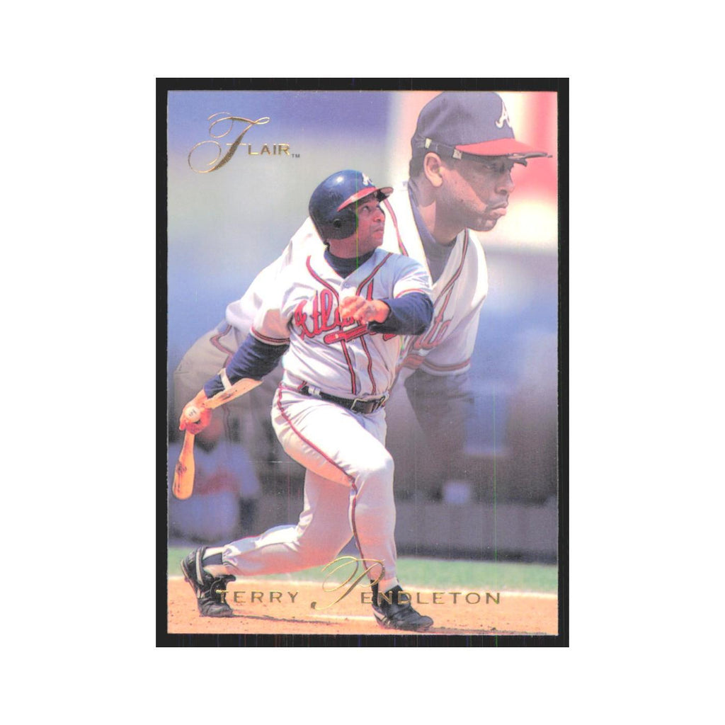 1993 Flair Terry Pendleton Braves #9