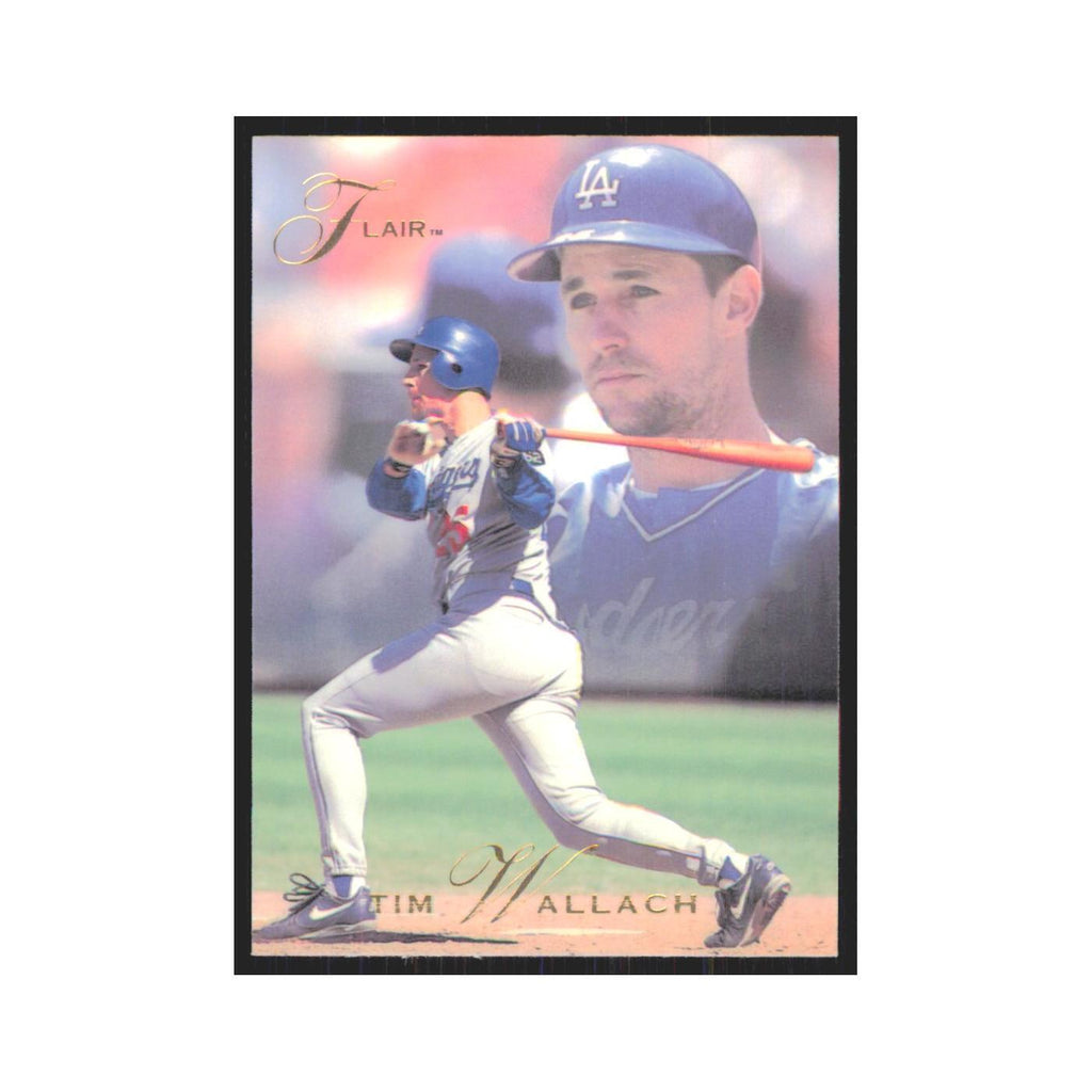 1993 Flair Ti Wallach Dodgers #77