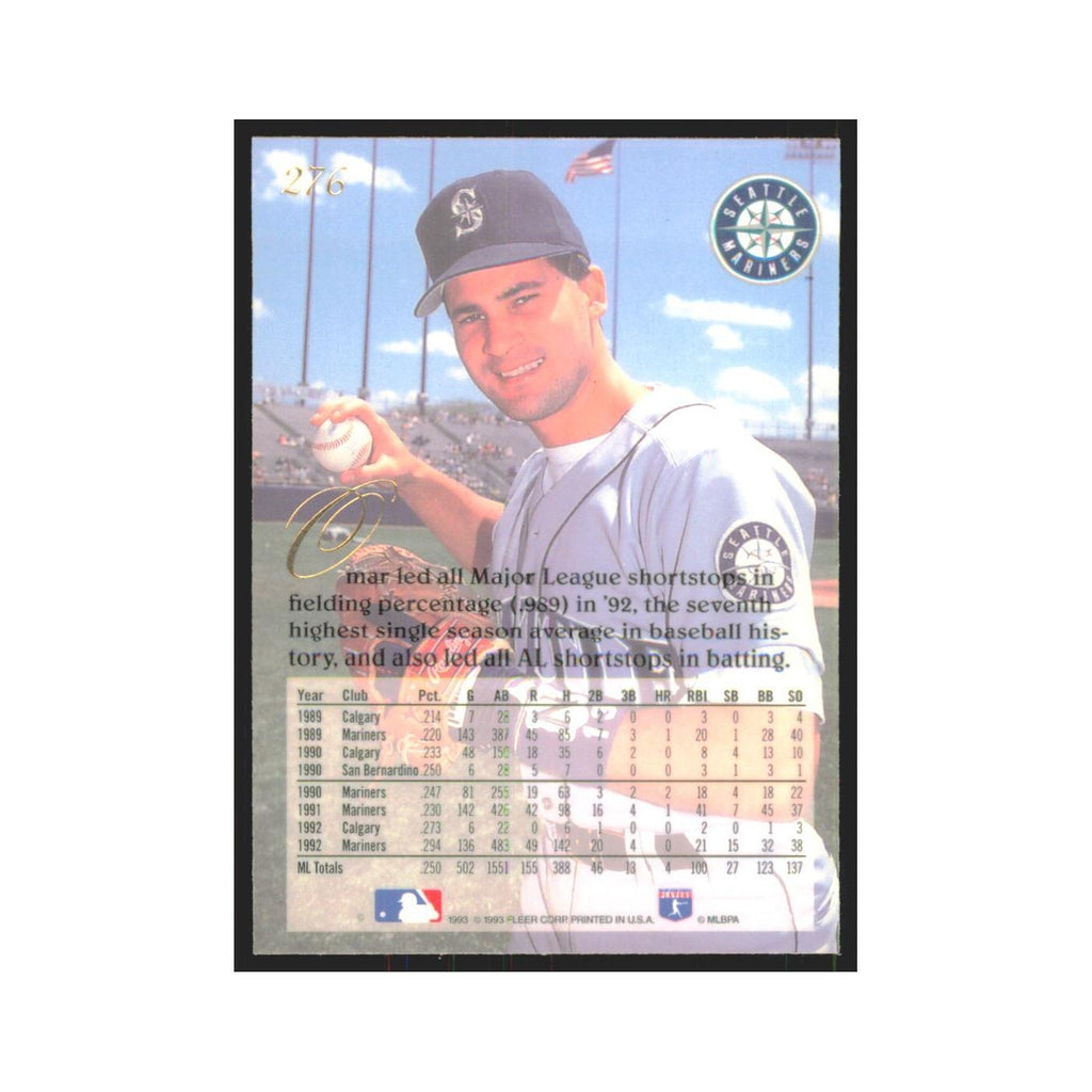 1993 Flair Omar Vizquel Mariners #276